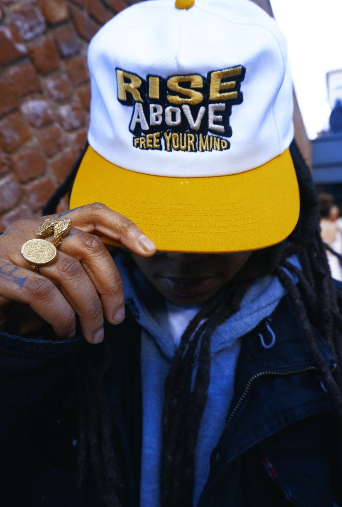 RAFYM Snapback (White/Yellow)